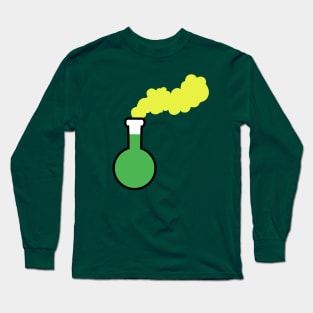 Vivid Neon Laboratory Flask Long Sleeve T-Shirt